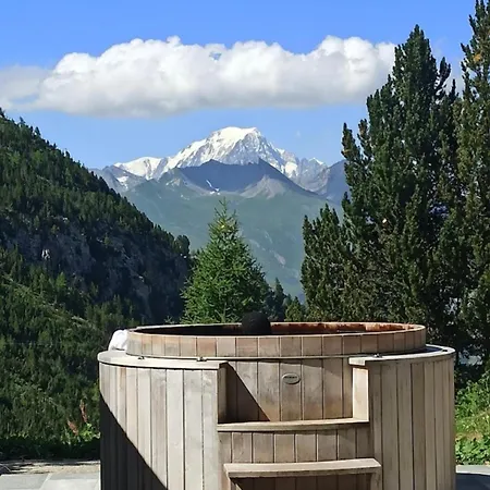 Arc 1950 Ski-in Ski-out: Mont Blanc Views & Retreat Apartment Les Arcs (Savoie)